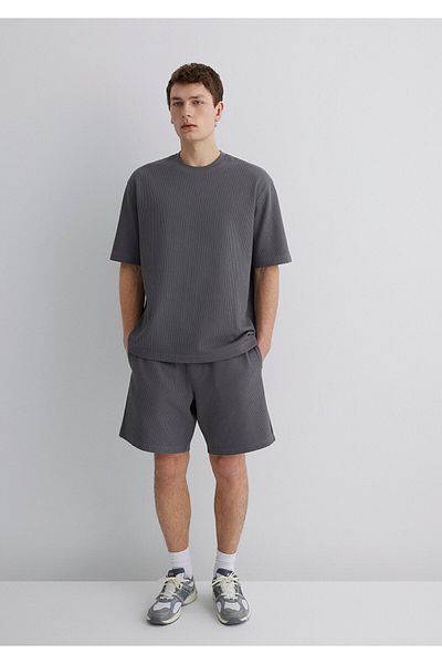Mavi Anthracite Shorts 0410256-70096
