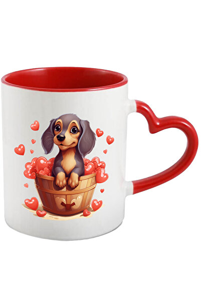 StoryGift Romania Cana cu un catelus care sta intr-o copaita | ilustratie | a...