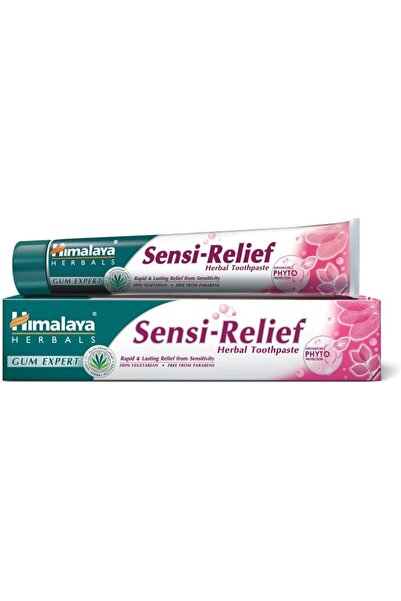 Himalaya منذ عام 1930، يوفر معجون الأسنان العشبي Sensi-Relief راحة سريعة ودائ...