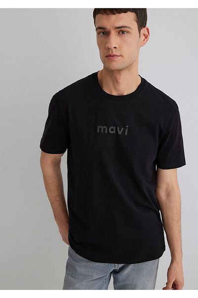 Mavi Printed Black T-Shirt Regular Fit 0612732-900