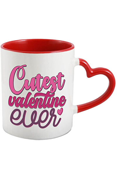 StoryGift Romania Cana cu mesajul "Cutest Valentine Ever", cea mai draguta, V...
