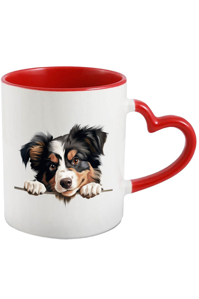 StoryGift Romania Cana cu un caine blanos care se uita peste gard | ilustrati...