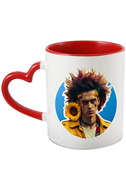 StoryGift Romania Cana Cu Portret, Floarea Soareluil, Tatuaj, Jacheta, Multic...