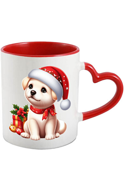 StoryGift Romania Cana cu un catel Golden Retriever | ilustratie | caciula de...