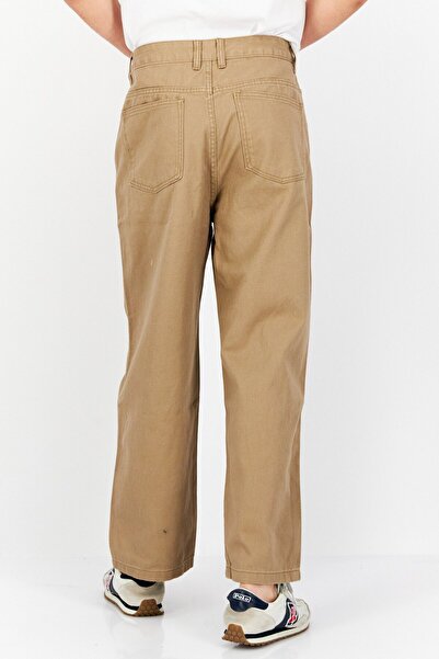 XLARGE Men Regular Fit Plain Non-Stretchable Denim, Tan