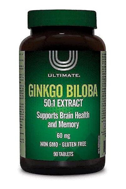 ULTIMATE GINKGO BILOBA 60MG 90's TABS