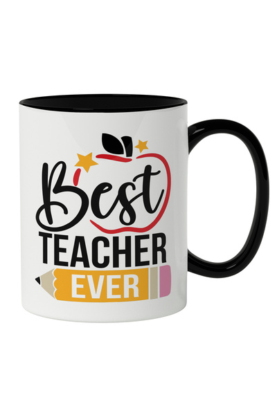 StoryGift Romania Cana Cu Text In Engleza Best Teacher Ever, Cel mai Bun Prof...