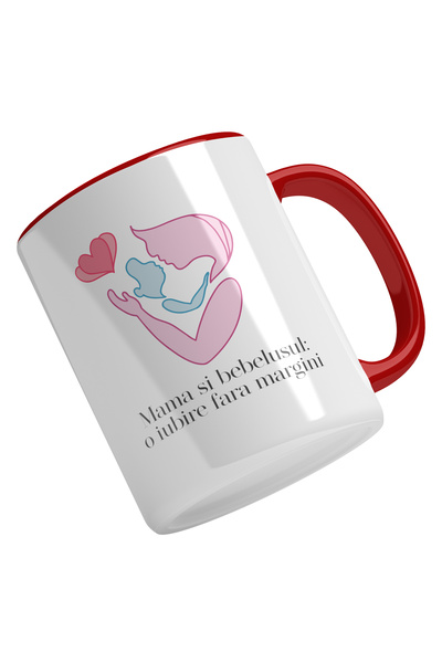 StoryGift Romania Cana Cu Text Mama Si Bebelusul:O Iubire Fara Margini, Femei...