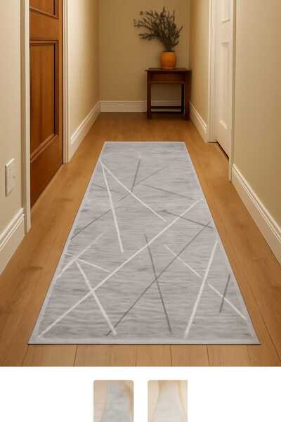 İpek Halı 4 M2 160 X 235 KAHVERENGİ CİZGİLİ SAÇAKLI AKRİLİK HALI