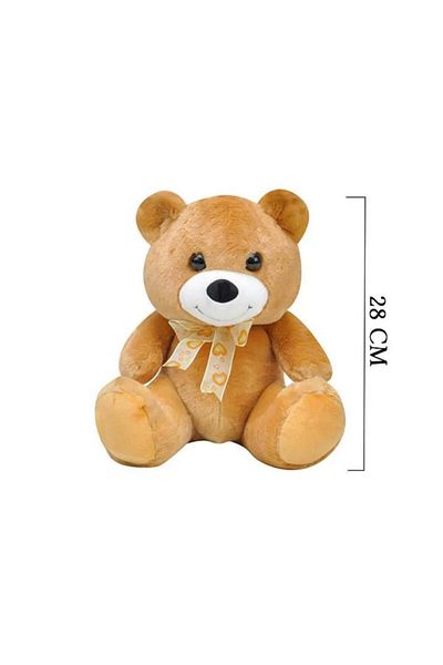 NW NessiWorld Nessiworld 1022K Belly Bear 28 cm Brown -Selay Toy