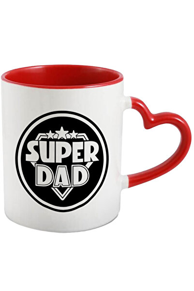 StoryGift Romania Cana cu Textul Amuzant SuperDad, Tata Supererou, Emblema Su...