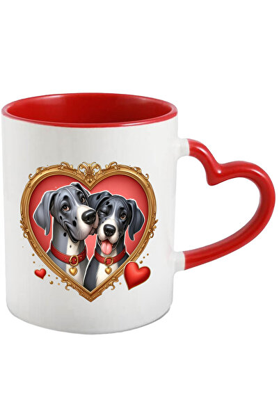 StoryGift Romania Cana cu o catelusa si un caine | ilustratie | cadru in form...