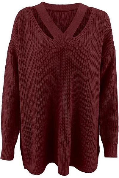 Cicy Bell Women's burgundy sweater, size XL, Cicy Bell