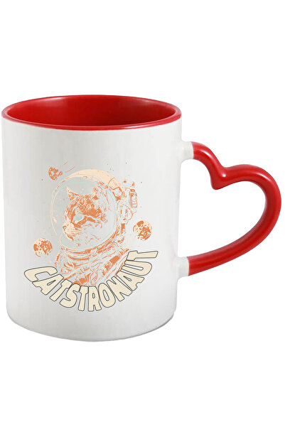 StoryGift Romania Cana Cu Mesaj Catstronaut, Pisica, Astronaut, Spatiu, Plane...