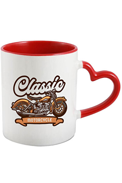 StoryGift Romania Cana Cu Mesaj In Engleza Classic Motorcycle, Panglica, Mult...