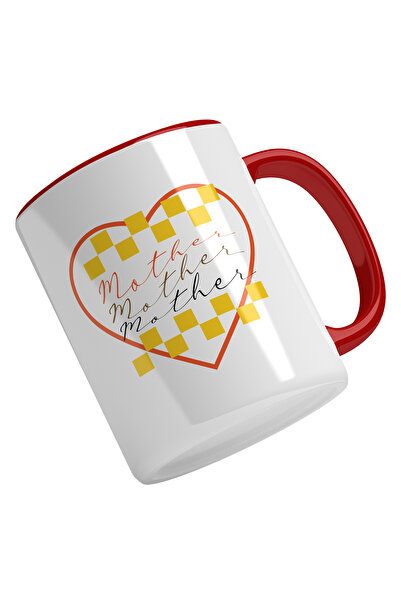 StoryGift Romania Cana Cu Text In Engleza Mother, Inima Rosie, Cea Mai Buna M...