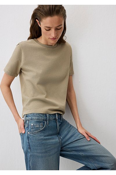 Mavi Brown Basic T-Shirt Regular Fit 1613018-70361
