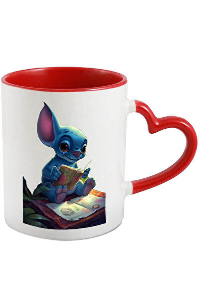 StoryGift Romania Cana cu Portret Figurina Animalut, Verde, Fericit, Carte, A...