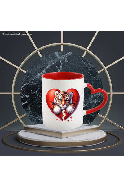 StoryGift Romania Cana cu un pui de tigru care lacrimeaza, ilustratie, triste...
