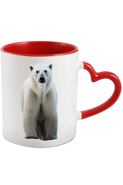 StoryGift Romania Cana cu Portret Urs Polar, Urs polar Mare, Urs polar in Nat...