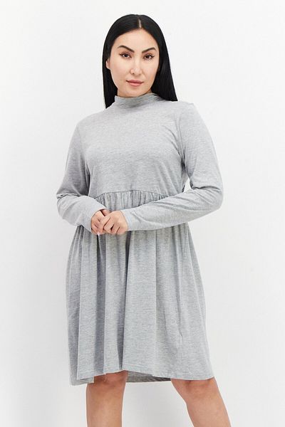Brave Soul Women Heather Mini Dress, Grey
