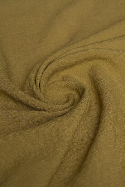 Kumaş Deposu Luna Keten Culoare verde ulei din material tip stofă