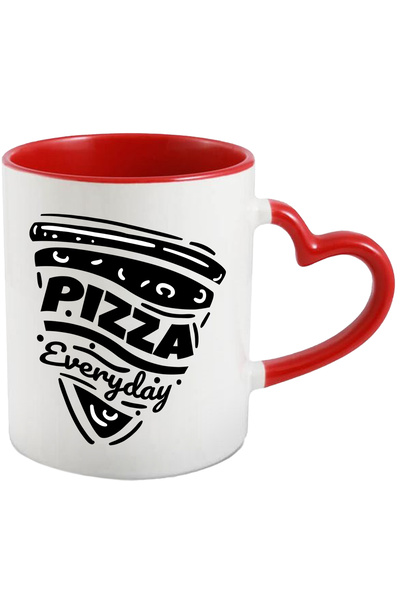 StoryGift Romania Cana Cu Mesaj In Engleza Pizza Everyday, Fast Food, Felie, ...