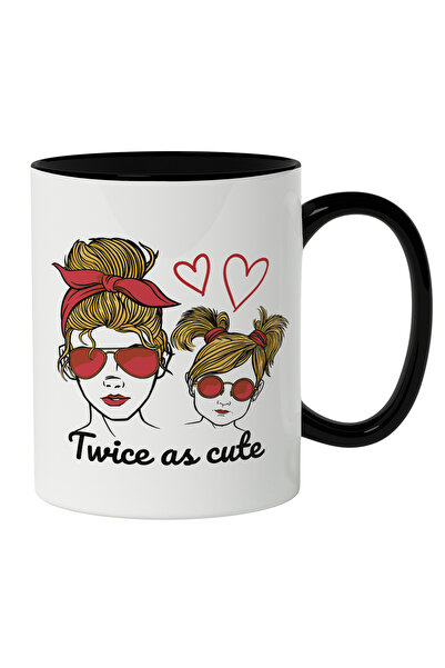 StoryGift Romania Cana Cu Mama Si Fiica Cu Ochelari De Soare, Text In Engleza...