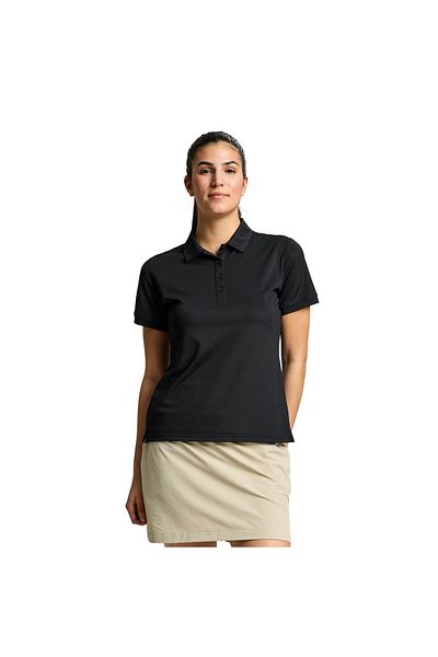 Slam Ws Tech Pique Polo Women's Black T-Shirt Women's T-Shirt A908003S01