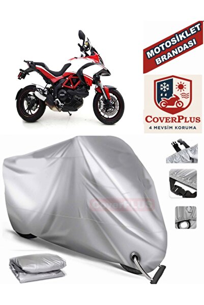 AutoZEL Ducati Multistrada 1200 Pikes Peak غطاء من القماش المشمع للدراجة النا...
