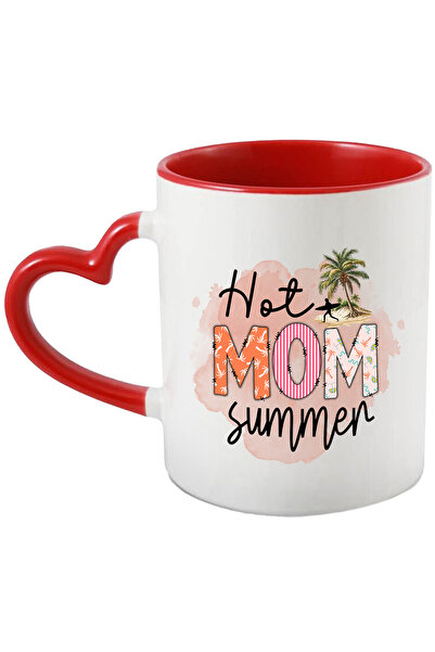 StoryGift Romania Cana cu mesajul "Hot mom summer", vara, vacanta, relaxare, ...