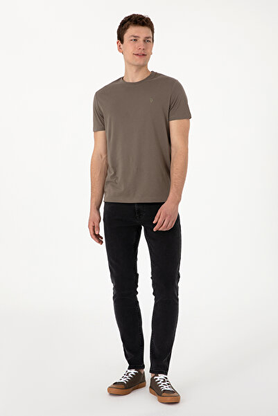 U.S. Polo Assn. Erkek Taş Slim Fit Jean Pantolon 50307985-VR049