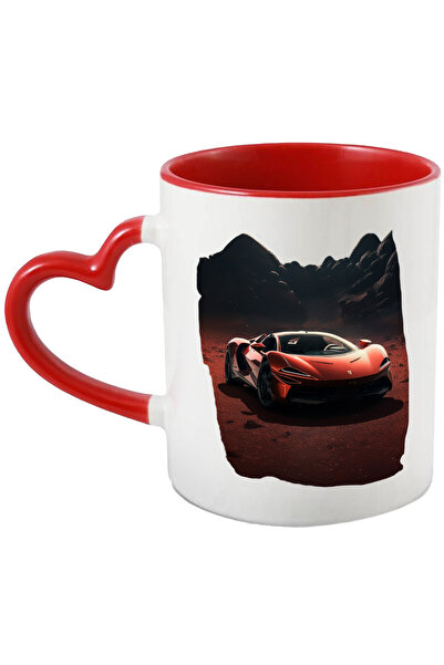 StoryGift Romania Cana Cu Masina Sport, Desert, Fum, Cenusa, Apus, Lux, Multi...