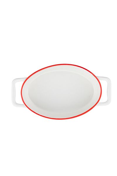 Florentina Yuca oval ceramic baking tray 27 cm