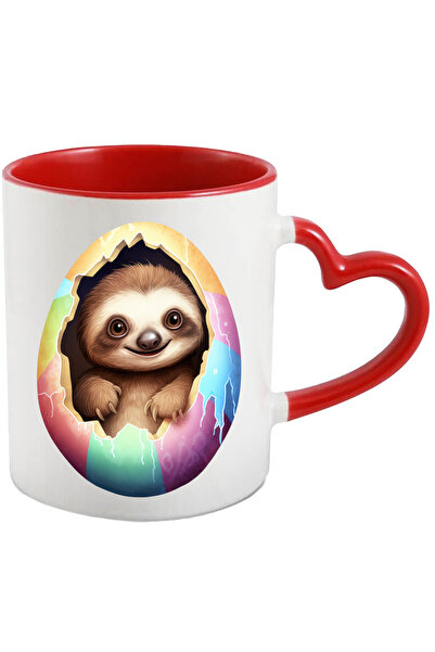 StoryGift Romania Cana cu animalul Sloth/lenes care iese dintr-un ou spart | ...