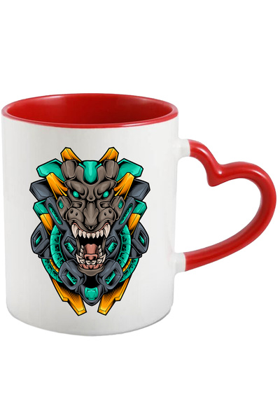 StoryGift Romania Cana Cu Maimuta, Primata, Robot, Mecha, SF, Cyberpunk, Mult...