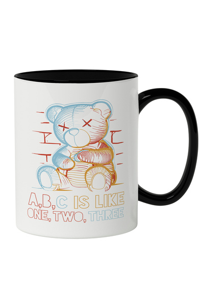 StoryGift Romania Cana Cu Urs De Plus Mort, Text In Engleza A, B, C Is Like O...