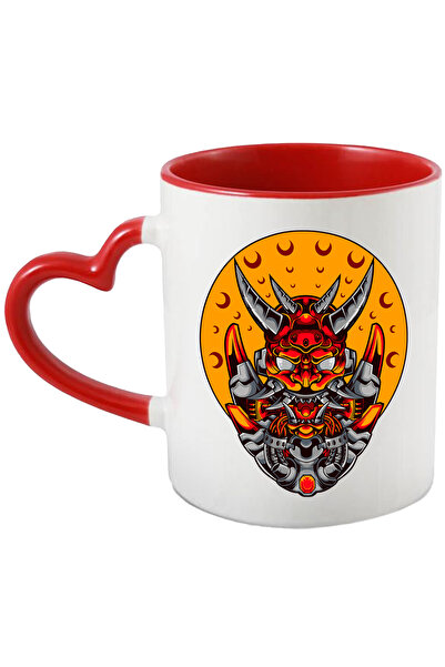 StoryGift Romania Cana Cu Masca Oni, Monstru, Mecha, Robot, Cyberpunk, Multic...