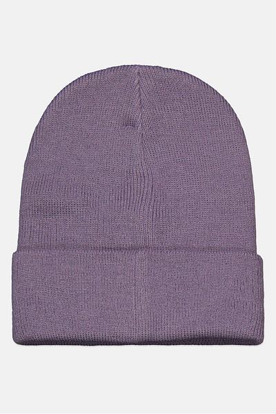 Levi's Men Brand Logo Knit Beanie, Purple