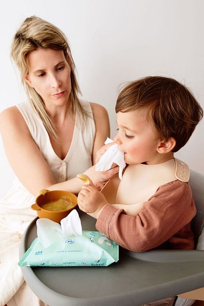 Biolane Organic Water Based Wipes X54