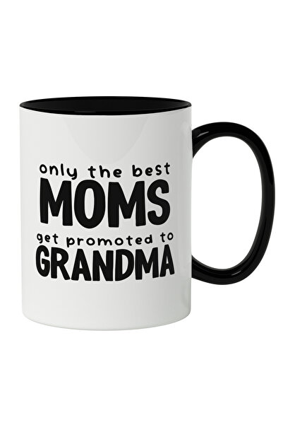 StoryGift Romania Cana Cu Text Negru In Engleza Only The Best Moms Get Promot...