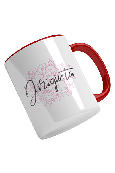 StoryGift Romania Cana Cu Text Diriginta, Fundal Flori Roz, Cea Mai Buna Diri...