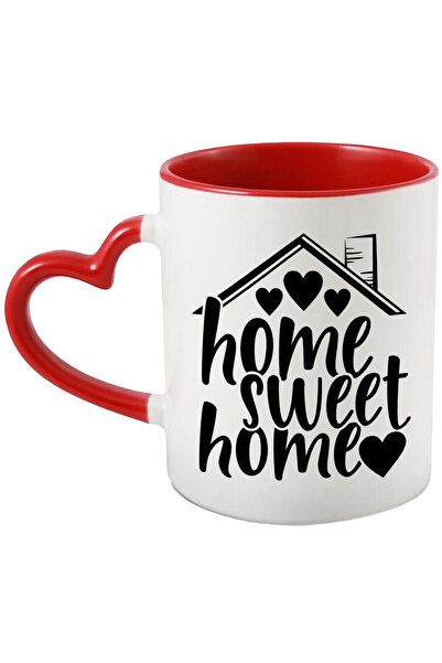 StoryGift Romania Cana cu inimioare si mesajul in engleza "Home, sweet home" ...