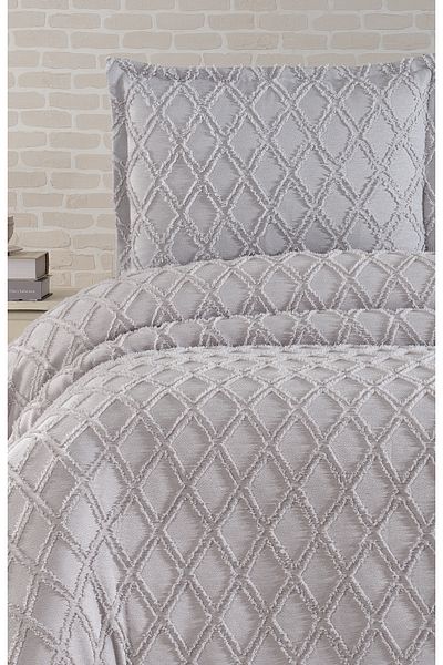 ELVİRAHOME Double 3 Pcs Nordic Bedspread Set-Bed Cover Set-Pike Set Daily Dowry