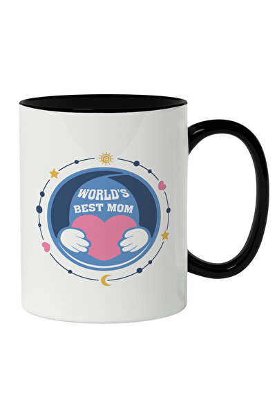 StoryGift Romania Cana Cu Maini Ce Tin O Inima Roz, Text In Engleza World's B...