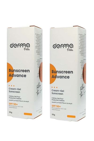 DERMA PELLA Derma Sunscreen Advance Spf 50+ Cream-Gel 50Gm Buy 1 Get 1 Free