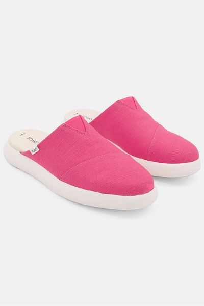 Toms Women Alpargata Mallow Slip On Clogs, Fuchsia