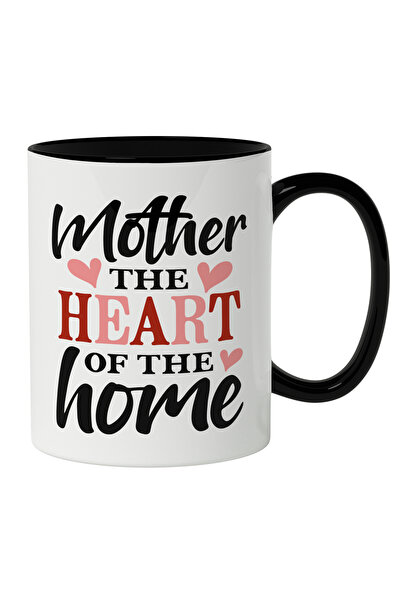 StoryGift Romania Cana Cu Text Colorat In Engleza Mother The Heart Of The Hom...
