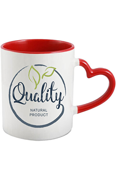 StoryGift Romania Cana Cu Mesaj In Engleza Quality Natural Product, Frunze, C...