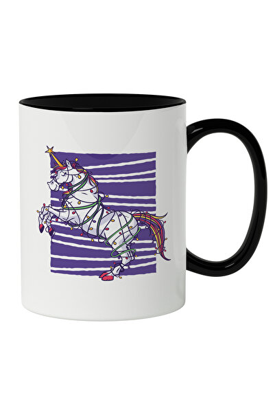 StoryGift Romania Cana Cu Unicorn Infasurat In Lumini Pentru Bradul De Craciu...